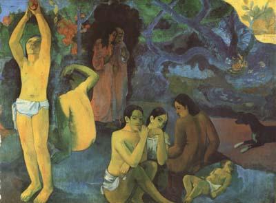 Paul Gauguin Where do we come form (mk07) Spain oil painting art